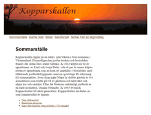 Tablet Screenshot of kopparskallen.net